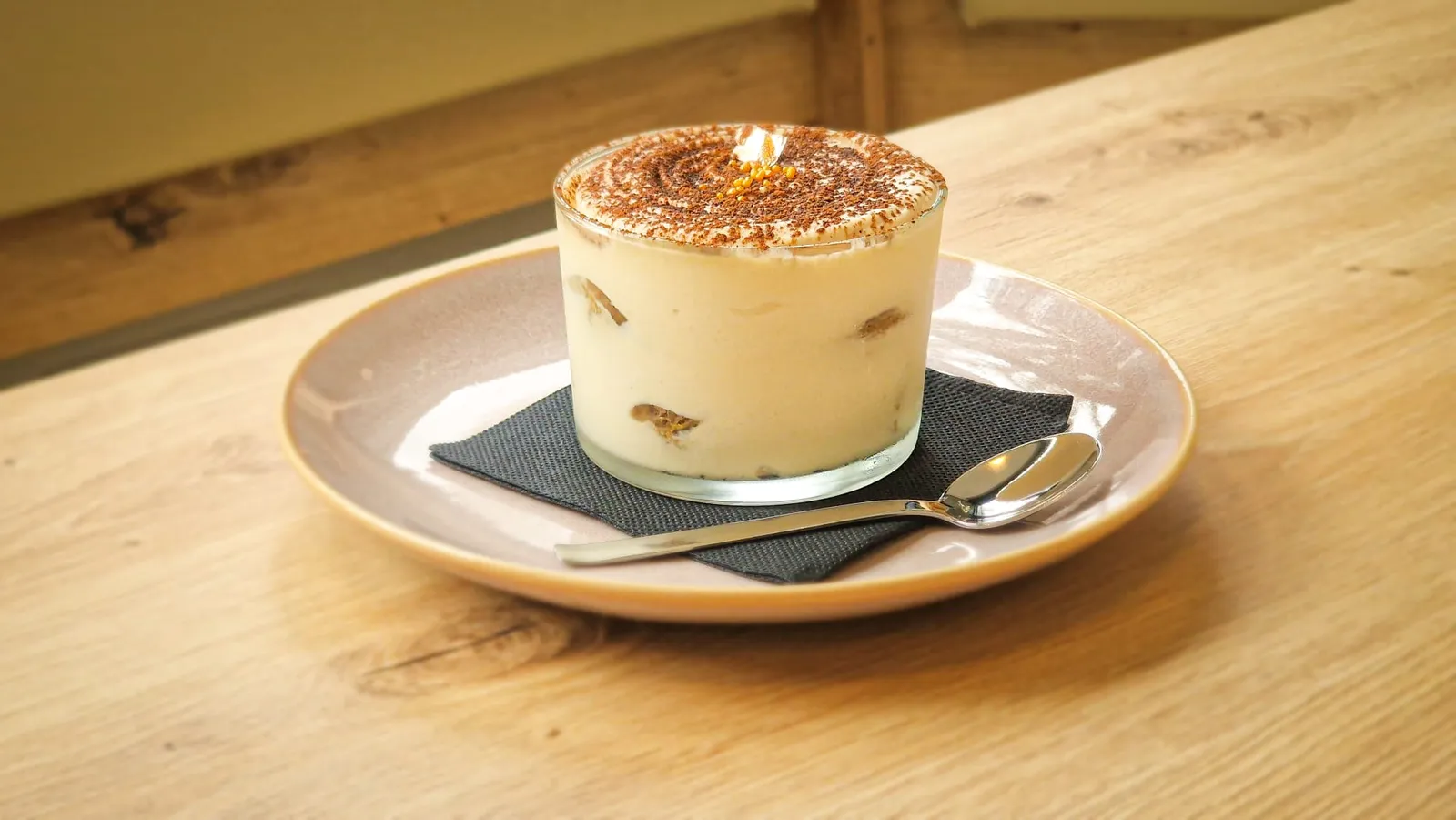 Tiramisú casero